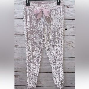 Victoria’s Secret Crushed Velvet Pajama Bottoms